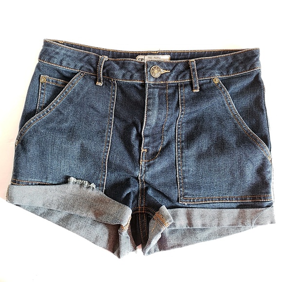 Free People Pants - Free People High Waisted Jean Shorts 27